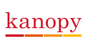 Kanopy underlined in red, orange and yellow