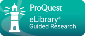 ProQuest eLibrary Guided Research with a lighthouse