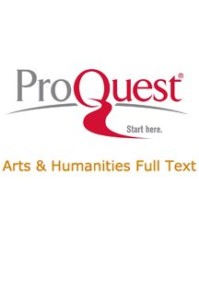 ProQuest Arts and Humanities