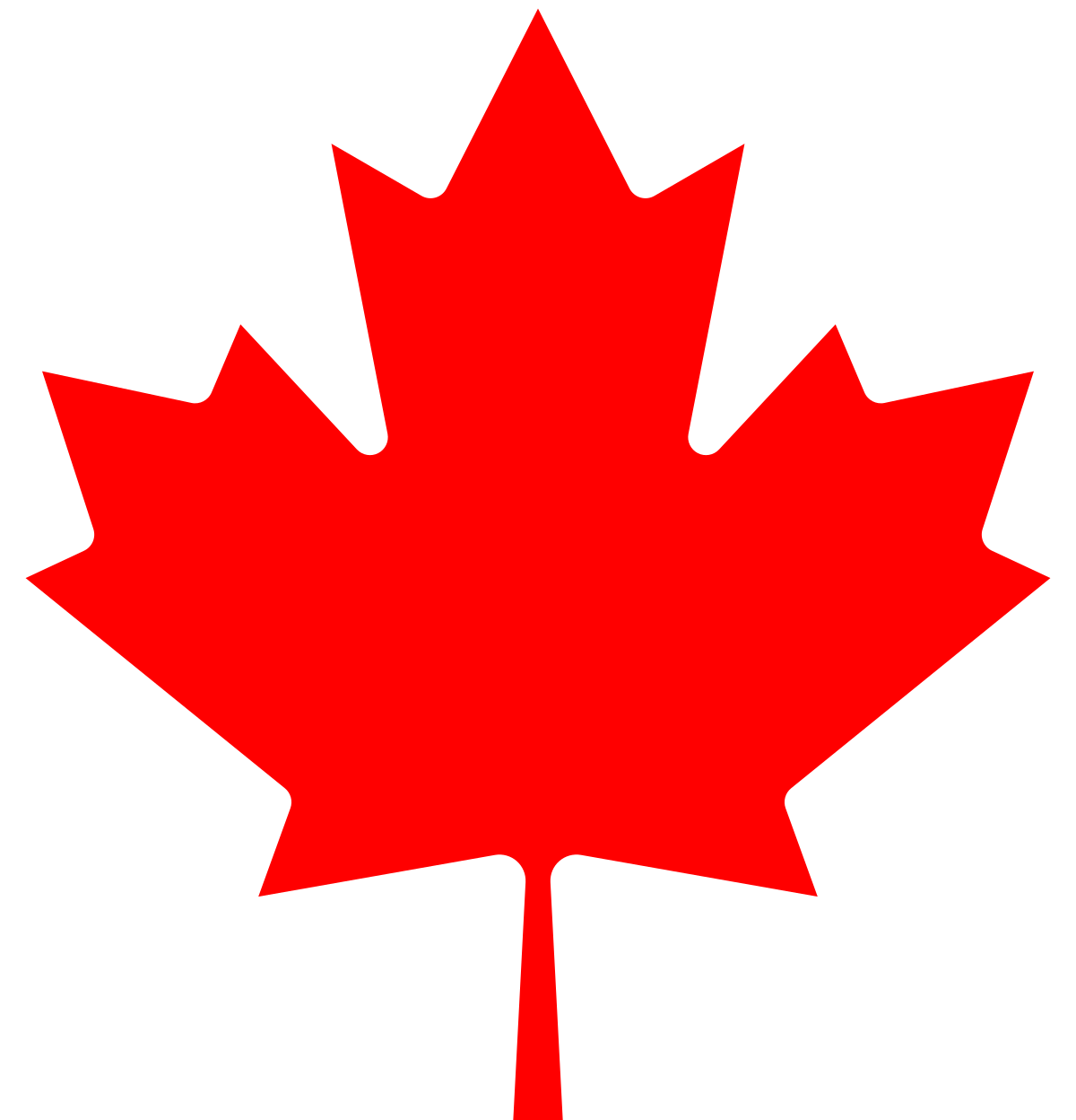 a red maple leaf