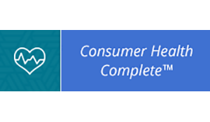Consumer Health Complete with a heart and an electrocardiogram line through it