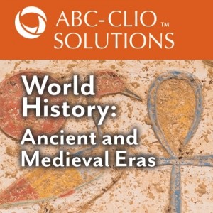 World History: Ancient and Medieval Eras logo featuring Egyptian symbols