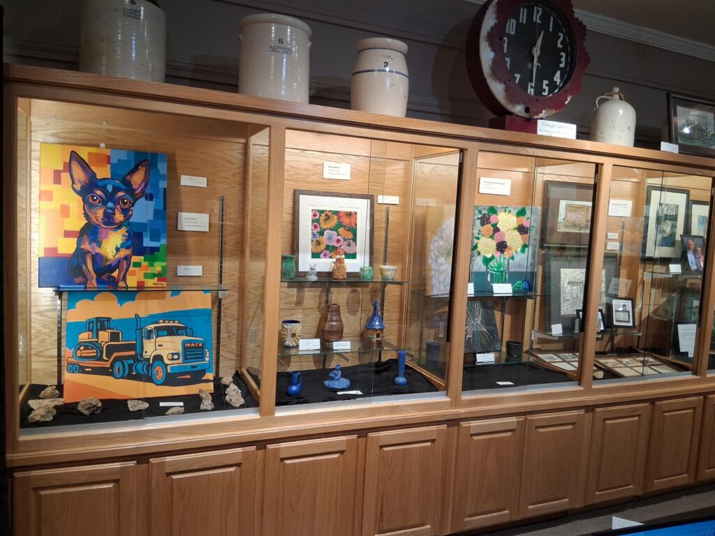Salty Art exhibit at the Gann Museum, June 2026