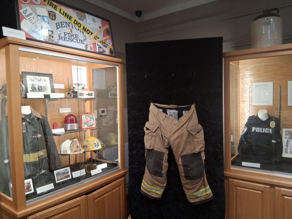 "First In" exhibit at the Gann Museum - September, 2026.